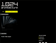 Tablet Screenshot of 1024architecture.net